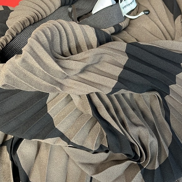 Marimekko Brown Midi A-Line Skirt Kyllikki Kivet Size Small - Picture 8 of 10